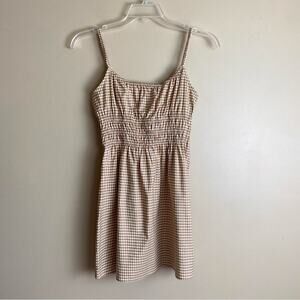 Reformation Kathleen Dress in Anzo Check